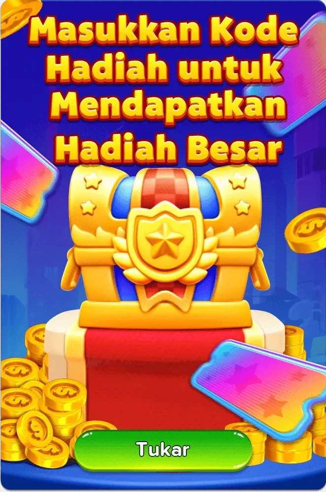 Masukkan Kode Hadiah untuk Mendapatkan Hadiah Besar